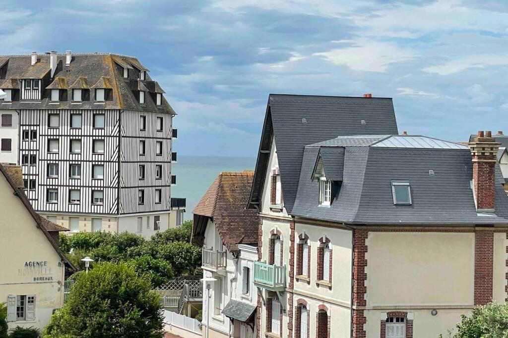 L'Oiseau Bleu Appt 2 Pieces , 150 M De La Plage Lägenhet Blonville-sur-Mer Exteriör bild